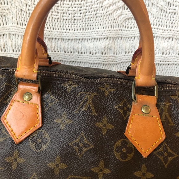 ✨💛🤎VINT80s LOUIS VUITTON SPEEDY 40✨💛🤎 - Picture 3 of 10